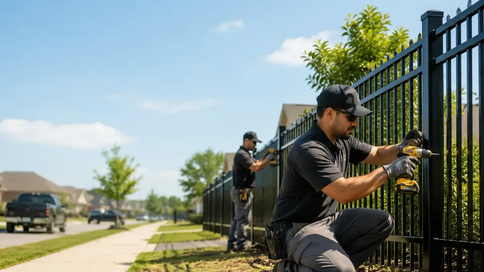 Metal Fence Installation in West Warwick, RI